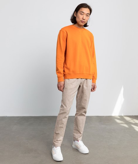 NOWADAYS Garment Dye Sweater Orange