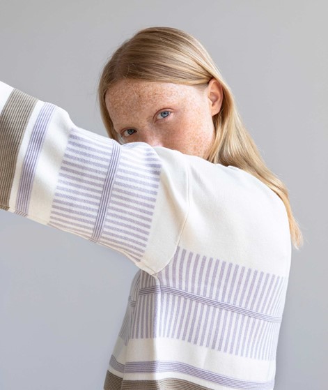 NATIVE YOUTH Noontide Knit Pullover grau