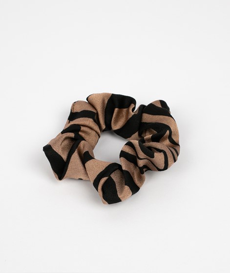 EBBA Small Satin Scrunchie gemustert