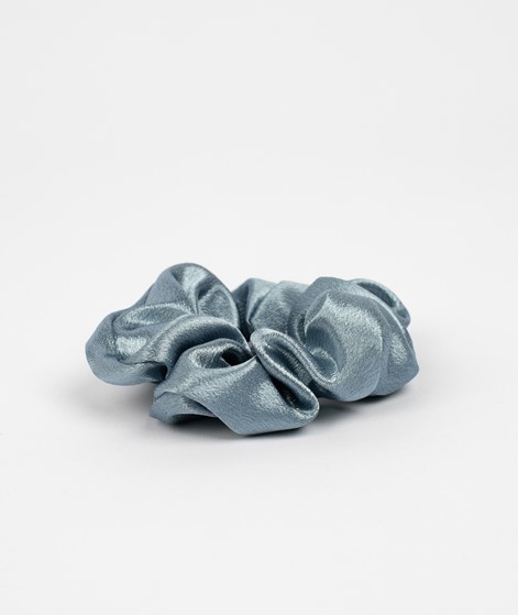 EBBA Satin Scrunchie Blau