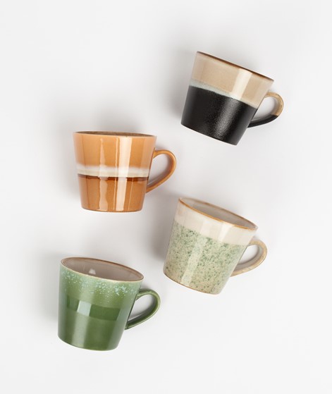 HKLIVING Ceramic Set 70`s Cappuccino Mug