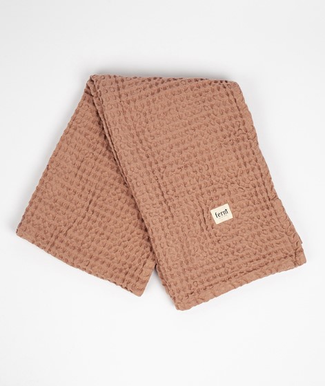 FERM LIVING Organic Badehandtuch rosa