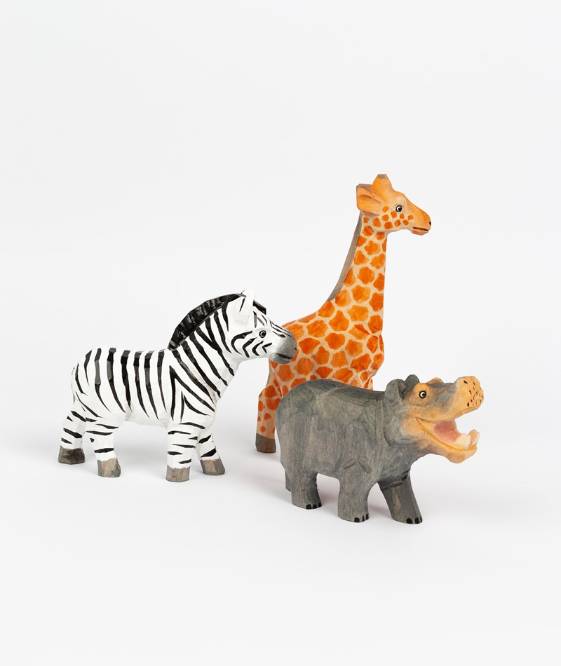 FERM LIVING Zebra Spielzeug multi