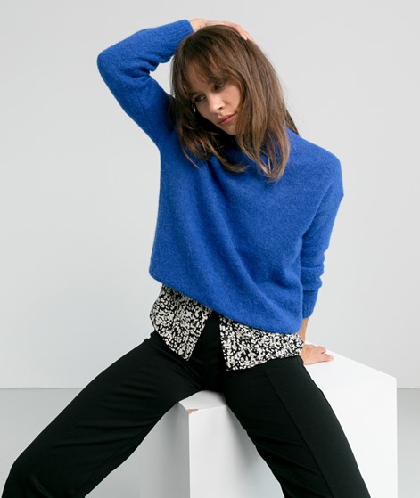 KAUF DICH GLCKLICH Strickpullover blau