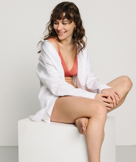 ORGANIC BASICS Lite Basic Bralette rot