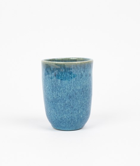 KAUF DICH GLCKLICH Keramikbecher Blau