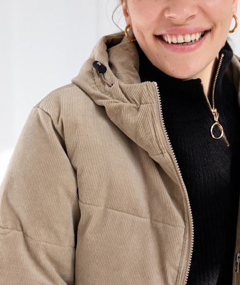 WEMOTO Jay Dicke Jacke beige