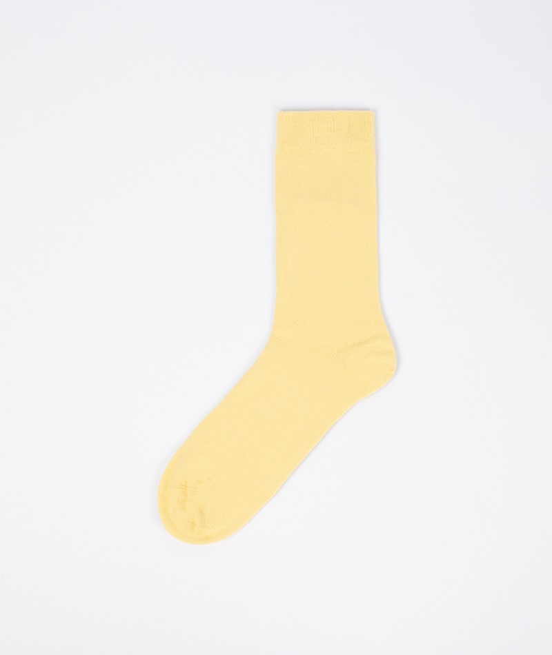 KAUF DICH GLÜCKLICH Socken pastel yellow