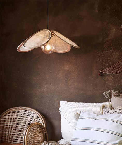 MADAM STOLTZ Rattan Ceiling Lampe