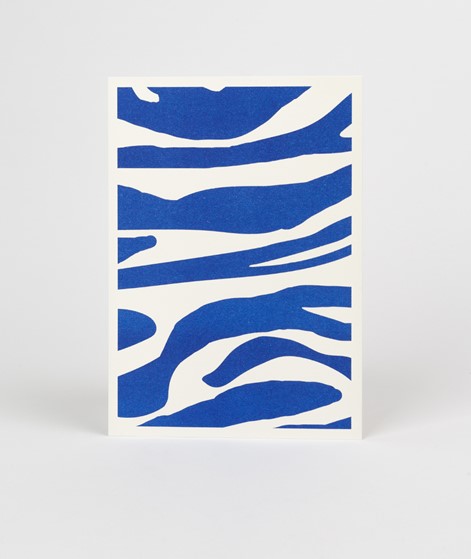 KAUF DICH GLCKLICH Mini Poster A5 Zebra