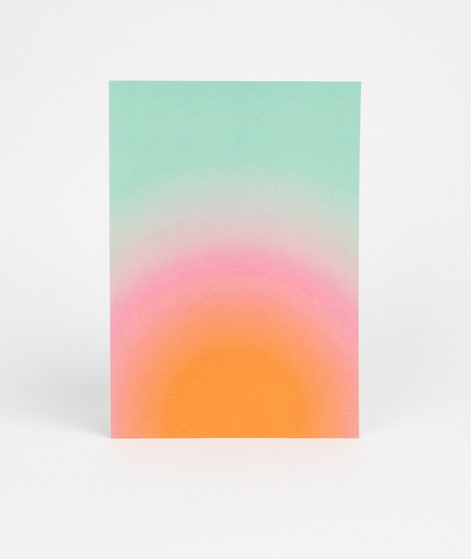 KAUF DICH GLCKLICH Mini Poster A5 Radial