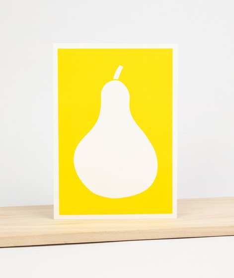 KAUF DICH GLCKLICH Mini Poster A5 Birne