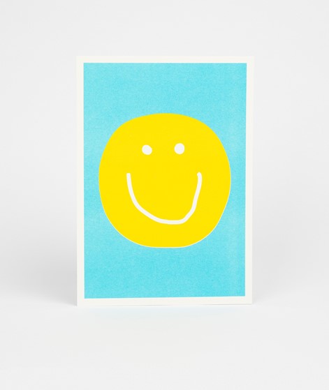 KAUF DICH GLCKLICH Mini Poster A5 Smilie