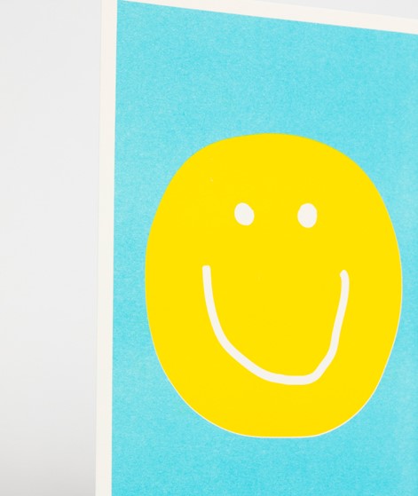 KAUF DICH GLCKLICH Mini Poster A5 Smilie