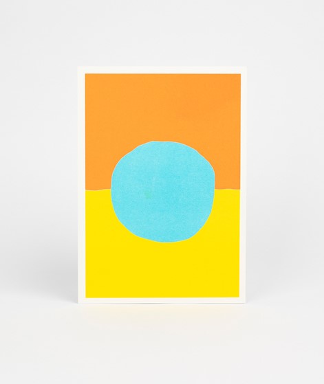 KAUF DICH GLCKLICH Mini Poster A5 Sun