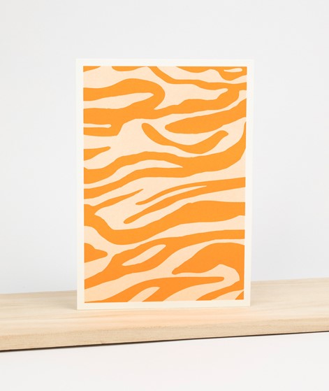 KAUF DICH GLCKLICH Mini Poster A5 Zebra
