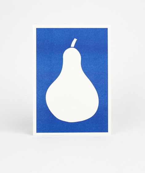 KAUF DICH GLCKLICH Mini Poster A5 Birne