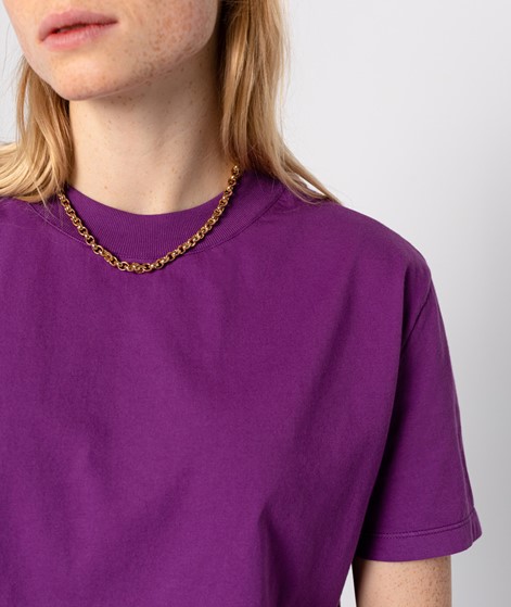 KAUF DICH GLCKLICH T-Shirt purple aus Bio-Baumwolle