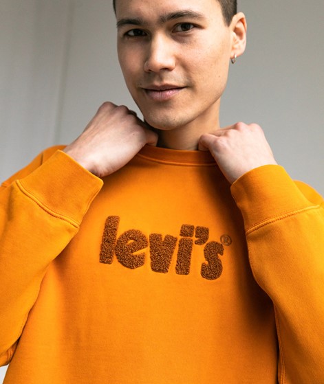 LEVI'S® Relaxed Graphic Sweater braun