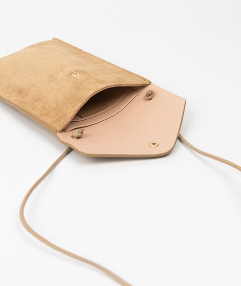 KAUF DICH GLCKLICH Brustbeutel beige