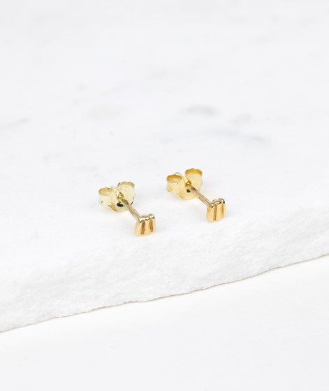 FLAWED Triple Studs gold