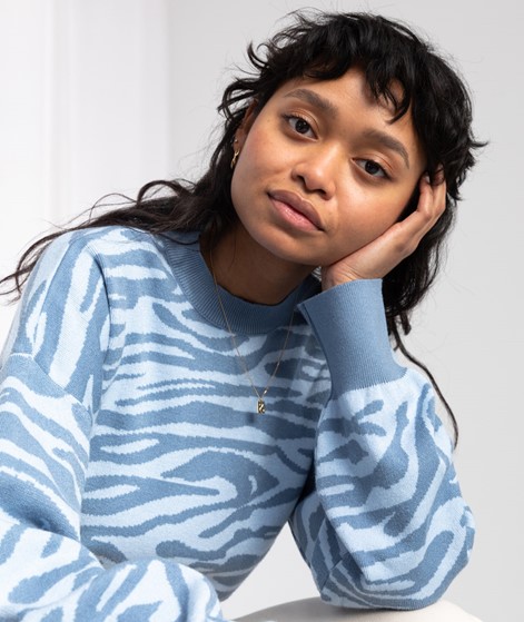 KAUF DICH GLCKLICH Pullover blau