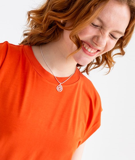 KAUF DICH GLCKLICH T-Shirt orange aus  LENZING™ ECOVERO™