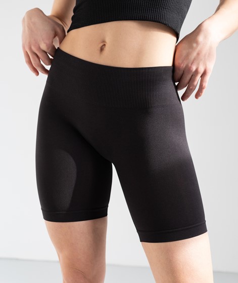 VILA VISeam Shorts schwarz