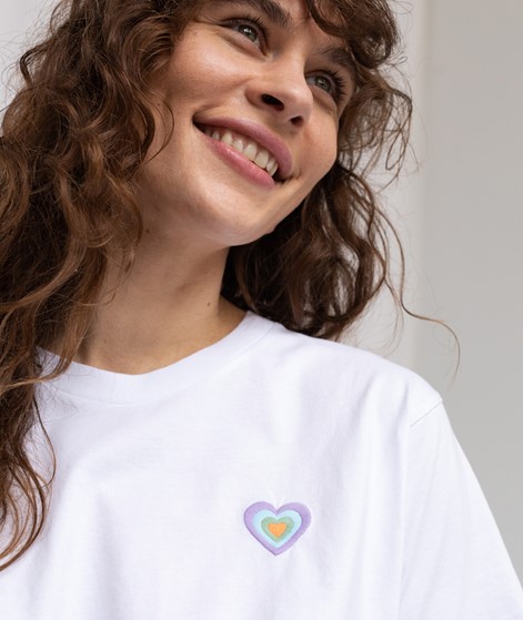 KAUF DICH GLÜCKLICH T-Shirt heart aus Bio-Baumwolle
