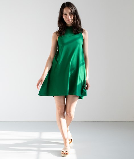 KAUF DICH GLÜCKLICH Kleid grün aus Bio-Baumwolle