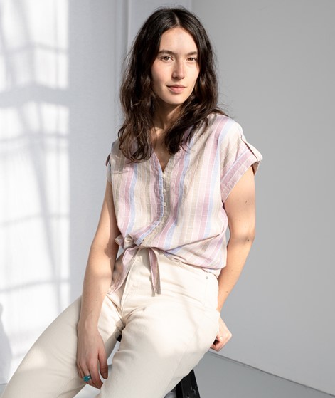 FRNCH PARIS Lexie Bluse gemustert