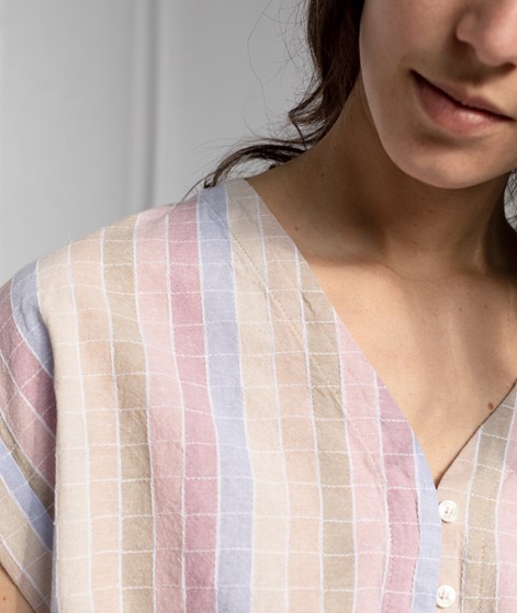 FRNCH PARIS Lexie Bluse gemustert
