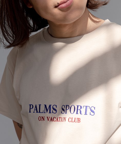 ON VACATION Palms Sports T-Shirt beige