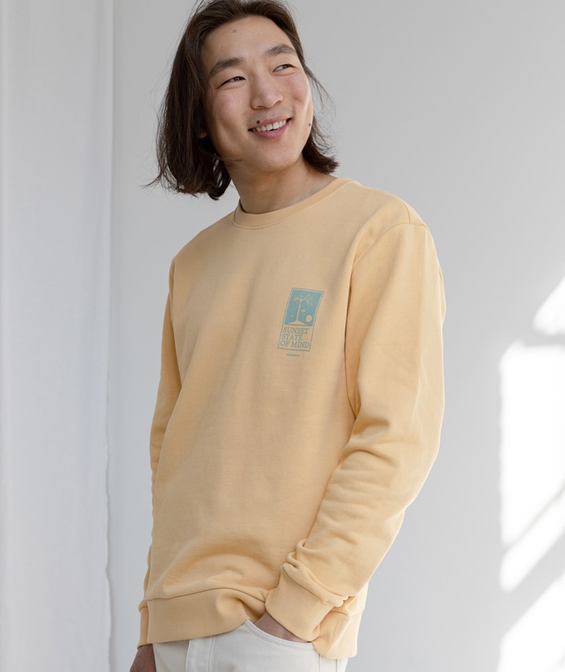 NOWADAYS Printed Sweater gelb