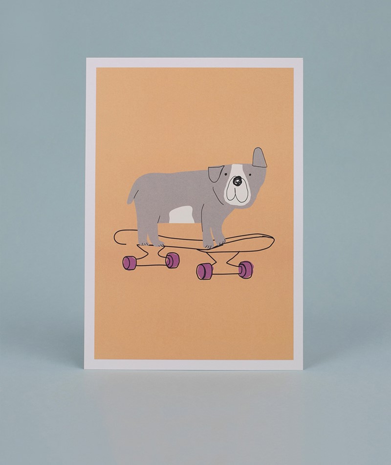 KAUF DICH GLÜCKLICH Mini Poster dog