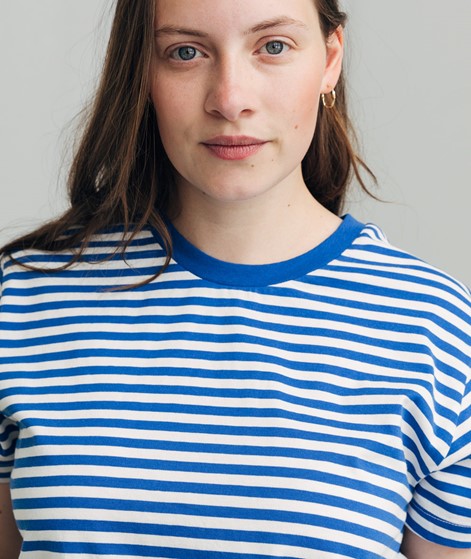 KAUF DICH GLCKLICH T-Shirt gemustert aus Bio-Baumwolle
